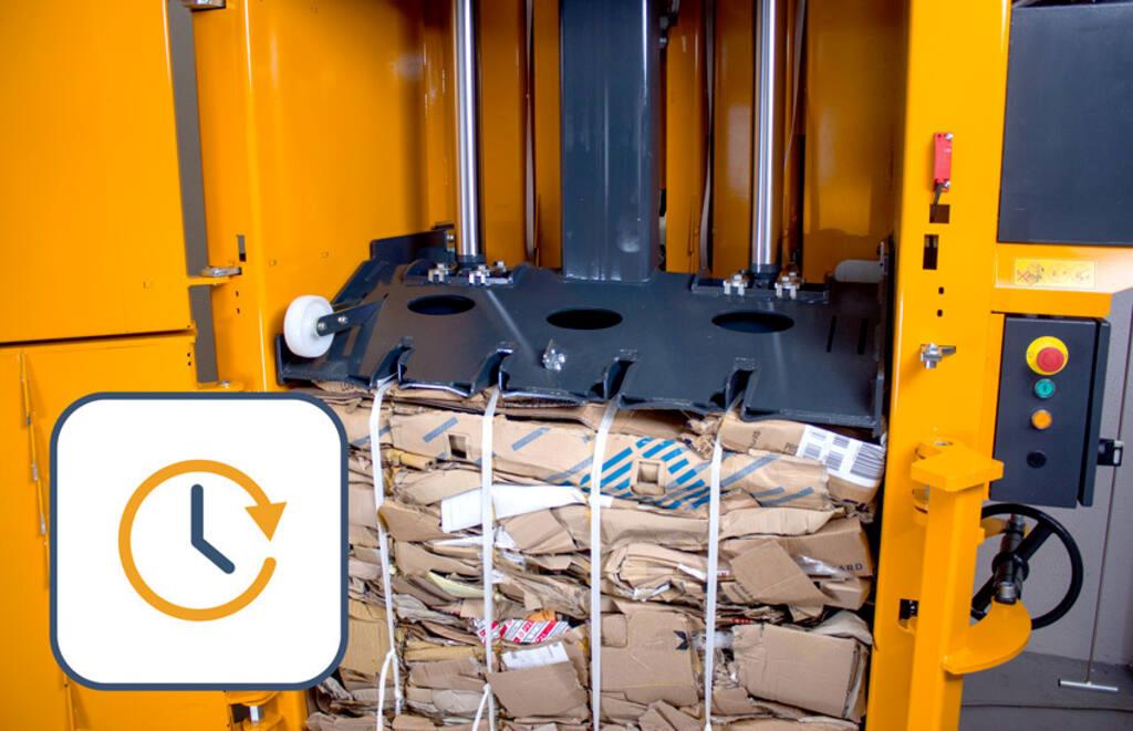 Compacteur à carton et papier : Devis sur Techni-Contact - Presse à balles  pour déchets